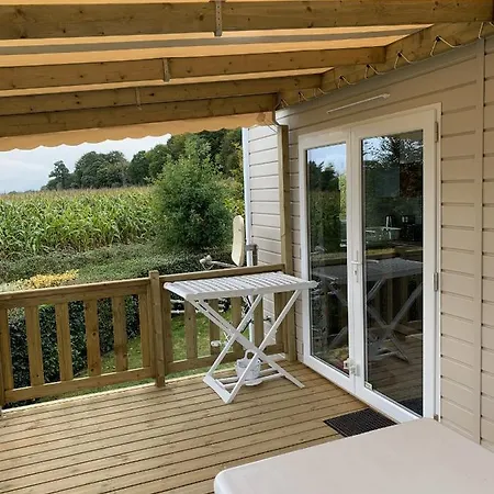 Domaine De - Chalet Euler - Mobilhome 147 Tatil Evi Litteau